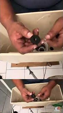 This is how you install toilet tank bolts