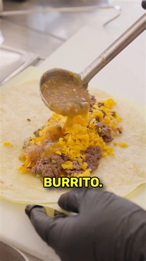 18K views · 72 reactions | One bite of George’s Mario Special burger burrito, encapsulates what a greasy spoon diner is!  George’s serves up this burrito made with ground beef, salsa and cheese folded into a warm tortilla representing the flavors of Los Angeles.  Our video on why greasy spoon diners are the most important restaurants in L.A. is live now on u-toob  link in comments | Foodbeast | Facebook