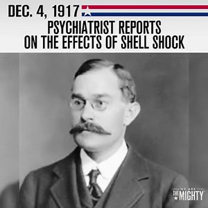 65K views · 896 reactions | On this day in 1917, psychiatrist W.H. Rivers reports on the phenomenon called “shell shock.” | We Are The Mighty | Facebook