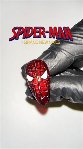 Spider-Man: Brand New Day Nail Art | Trending Superhero Nails ⭐