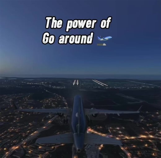 Exploring the Power of Go Around in Flight Simulation