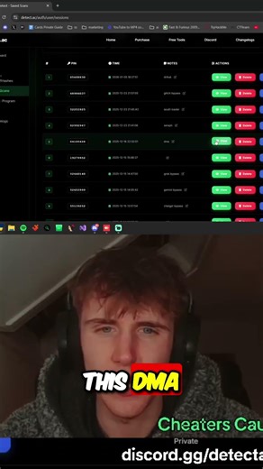 DMA Cheater Caught LIVE! PC Script Explained #shorts