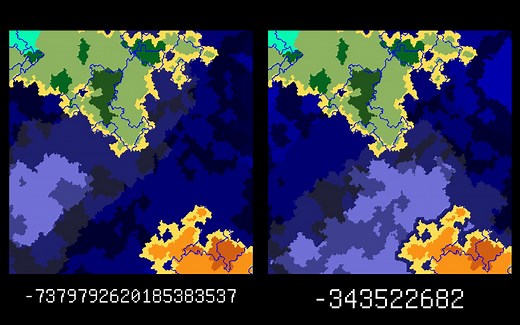 Minecraft生物群系生成步骤和奇特的生成现象（版本JE1.16.5）