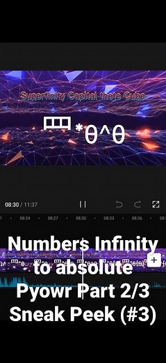 Numbers Infinity to absolute Pyowr Part 2/3 Sneak Peek (#3)