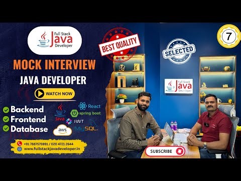 TCS 5 Years Experience Java Full Stack Mock Interview | Banking Domain | By Mr. Kiran Jadhav