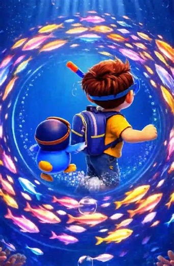 👉 Colorful Fish 🐠 Magical Underwater World! #Shorts|‪@KokoTunesKids‬