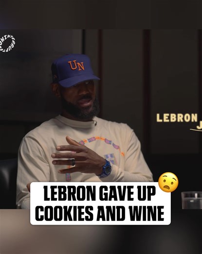 LeBron James Gives Up Desserts and Wine for the NBA Season