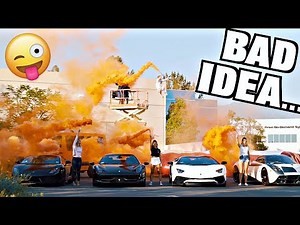 INSANE Stunt Bag Jump With Tanner Fox (Near Epic Fail)