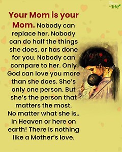 17K views · 517 reactions | Your Mom is your Mom | The meaning of life | Facebook