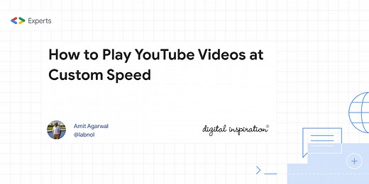 How to Play YouTube Videos at Custom Speed