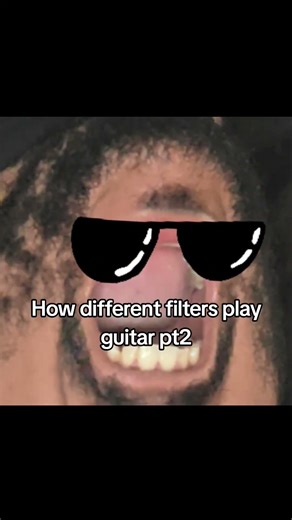 How different filters play the guitar pt2 #funny #skit #guitar #music #guitarist