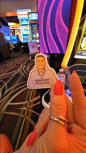 GINGER VEGAS & VEGAS MATT meet again! Live highlight from livestream #vegasmatt #vegas #slots