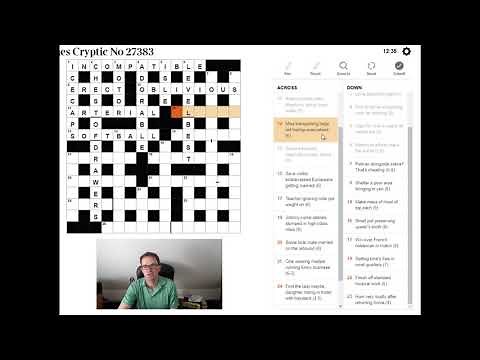 The Basics Of Cryptic Crosswords