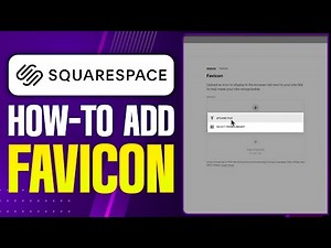 How To Add Favicon On Squarespace (2026 Updated Tutorial)