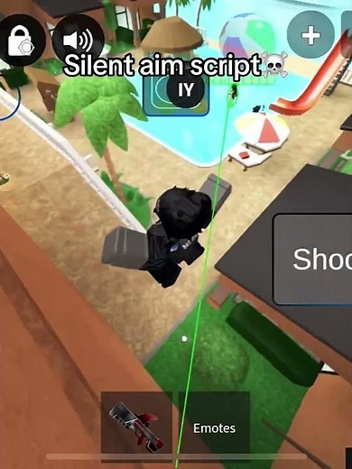 Silent aim script in comments☠️ #roblox
