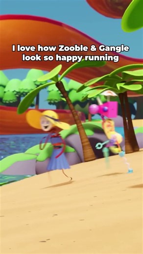 Zooble And Gangle Running