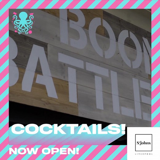 27 reactions · 27 shares | Boom: Battle Bar Liverpool is OPEN! The best bar for fun, food and games 浪  Food for all the family Amazing cocktails 朗 Loads of games Book your visit now! https://www.boombattlebar.co.uk/liverpool | St Johns Shopping Centre Liverpool | Facebook