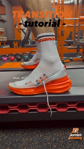 Jamie on Instagram: "Since a few people have asked, here’s a quick tutorial on how to make a simple but effective shoe transition on the treadmill. Give it a go, and tag me so I can see 🤝 Do you want to see more easy tutorials like this?"
