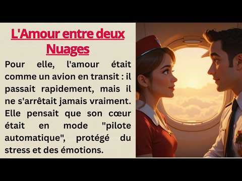 ROMANTIC FRENCH STORY ❤️| L'Amour entre deux Nuages | Learn French Naturally Listening to Stories