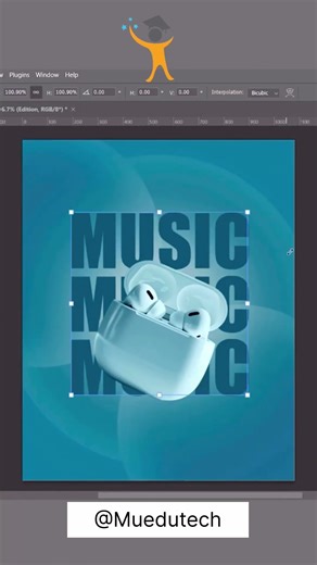 CorelDRAW me Earbuds Logo Kaise Banaye | Logo Design