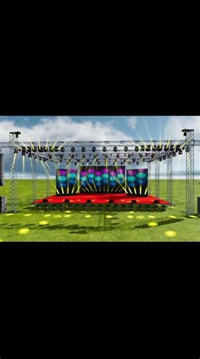 3D Design Structure Diagram😊#jintielongtruss #jintielong #musicfestivalstructure #concertsstructure