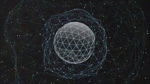 Sphere Wire Mesh Live Wallpaper - MoeWalls