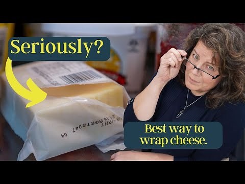 Easy Way to Wrap Cheese