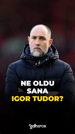 ❓ What happened to you, Igor Tudor?