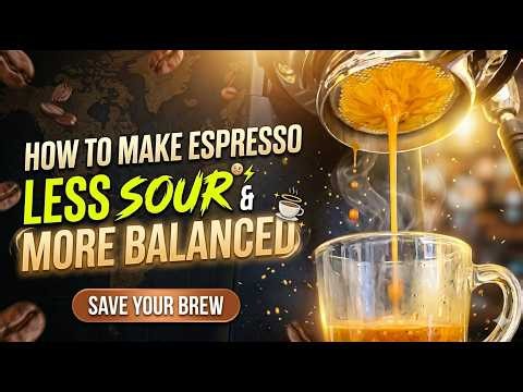 How to Make Espresso Less Sour and More Balanced | Turin DF54 Dialing In Guide