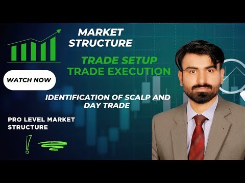 Pro level Market Structure Trade setup Trade Execution identification of Scalp and Day trade