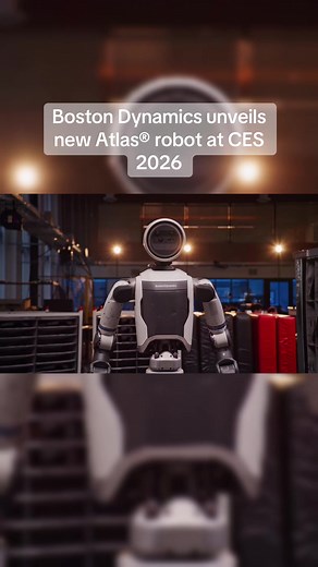 Boston Dynamics Reveals Atlas® Robot at CES 2026