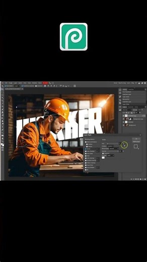 Transparent text effect in Photopea l Photopea Tutorial