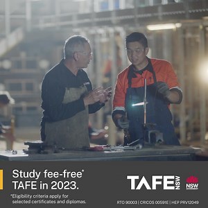 Make a life-changing move. Study Fee Free in 2023. | TAFE NSW