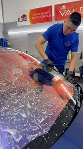 2023 Tesla Model Y front windshield tinted with Chameleon Sunset 80% VLT from @Ultravisionfilmusa and two fronts with 20% High Performance Nano Ceramic IR for Maximum Heat Protection, Glare Reduction, UV Block, and Privacy 🛡️💎🌅🔥🔥🔥🔥🔥🔥 (Previous front windshield tint removed before chameleon tint installation) “The Sunset tint gives each car the look and feeling of a sunset, with strong chameleon tones changing from red to orange to pink to blue and purple. Sunset gives you the burning sk