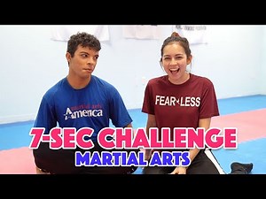 7-Second Martial Arts Challenge with Donavan Barrett