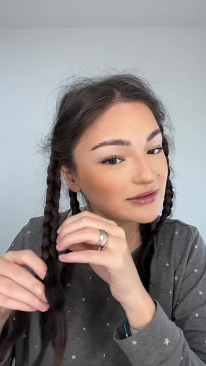 Haare flechten wie früher – Das Endergebnis