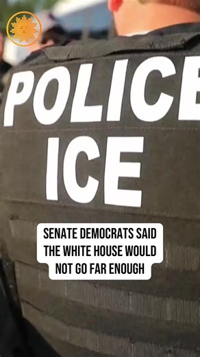 A partial shutdown of the Department of Homeland Security could begin Friday night, as Democrats calling for accountability for ICE tactics hold up a funding bill in Congress. Some of the Democrats’ demands include requiring agents to wear body cameras and identify themselves, and prohibiting them from detaining people without first verifying whether they are U.S. citizens. President Trump said Democrats’ demands would make agents “totally vulnerable” and put them “in a lot of danger.” #immigrat