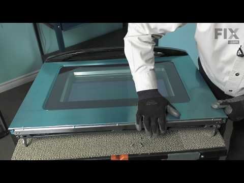 Whirlpool Range/Oven Repair - How to Replace the Exterior Door Panel