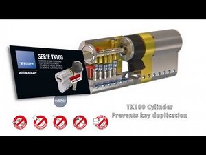 TK100 high security cylinder - English - Total security