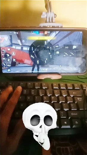 pc 🆚 nimi mobile with keyboard and mouse📱 (panda mouse pro)