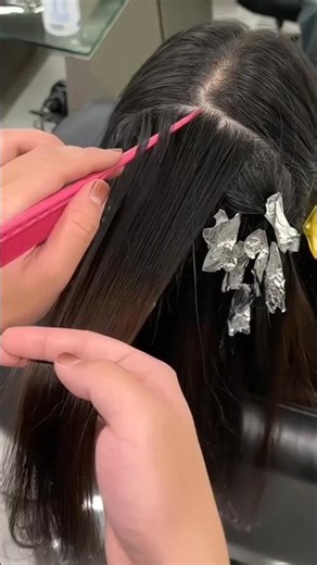 لو اول مره تصبغي شعرك مش لازم تصبغيه صبغه كامله