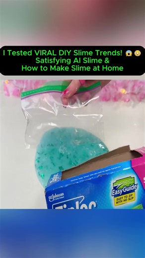 Testing Viral DIY Slime Trends