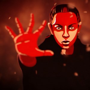 13K views · 234 reactions | Can't talk. Badass cartoon Eleven is closing the gate! | Netflix | Facebook