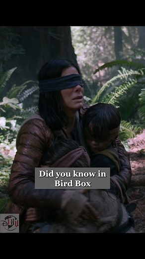 Did you know in BIRD BOX? #birdbox #sandrabullock #blindfolded #horrorfilm #train #tragedy #news #canada #nevschulman #catfish #mtv #painting #viral #trending #doesitholdup #funfacts #moviefacts | Does it Hold Up?