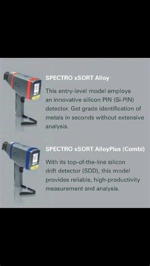 Spectro xSort, Handheld XRF spectrometer. Call 6281310353520 for more information. #xrfspektrometre #xrfspectrometry #xrfspectrometer #handheldspectrometers #handheldspectrometer #handheldspectroscopy #positivematerialidentification #preciousmetals #preciousmetalanalyzer #ironbase #zinc #zincbase #ferrolegalloys #tin #nickelbase #tinbase #cobaltbase #platinum #titaniumbase #platinumbase #leadbase #zirconium #copper #zirconiumbase #copperbase #silver #goldbase #silverbase