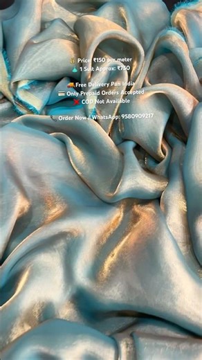 ✨ Premium Fendi Silk Fabric Available at Star Fabric ✨