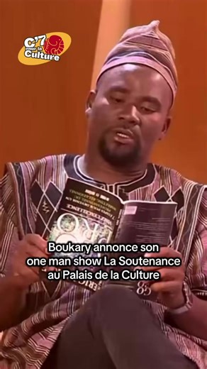 Invité sur le plateau de PPLK, le comédien Boukary a donné rendez-vous au public le 08 février 2026 pour son one man show intitulé « La Soutenance », au Palais de la Culture de Treichville. Humour, réalité et fous rires garantis 😂🔥 #Boukary #LaSoutenance #OneManShow #foryoupage❤️❤️ #tiktokcotedivoire🇨🇮tiktok225