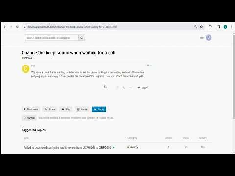 How to Enable Call Waiting Ring on Grandstream Phones | Step-by-Step Guide