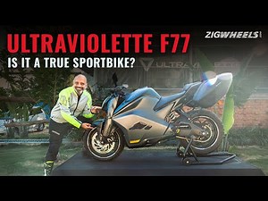Ultraviolette F77 First Ride Review - India’s Fastest Electric Bike | Is It A True Sportbike?