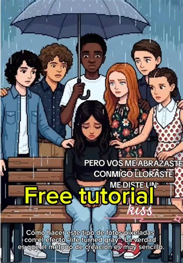 la vida se puso gris, foto pixelada ai, efecto gris, tutorial foto pixelada, vida gris ai, foto a dibujo gris, efecto pixelado, tutorial ai foto, foto pixelada celebridades, ai edit foto, foto pixelada triste, efecto ai cartoon, arte pixel triste, foto pixelada de soledad, turned gray stranger things, how to make the pixelated photo, life turned gray pixel photos stranger things tutorial, life turned gray twice, milo j photo tutorial, how to make pixelated photos with celebrities, chatgpt prompt